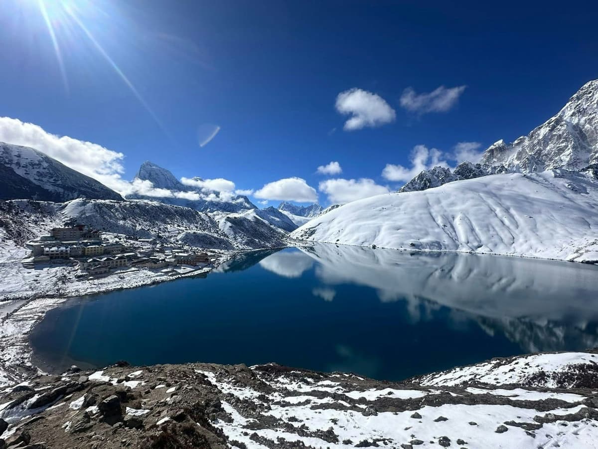 Everest Base Camp Trek via Gokyo Lakes and Cho La Pass