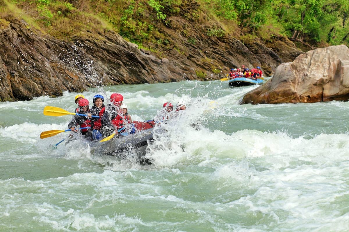 Nepal Super Adventure: Bungee, Canyoning and Rafting