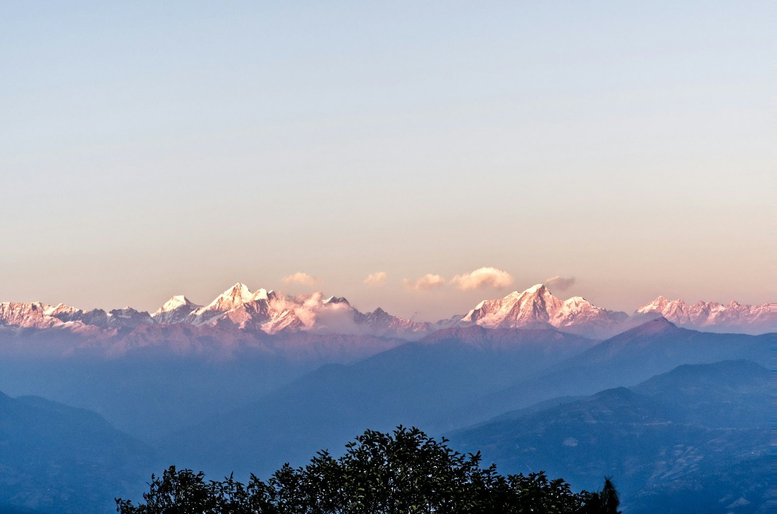 Sunset swing on the ridge at Nagarkot on the overnight Nagarkot and Bhaktapur tour